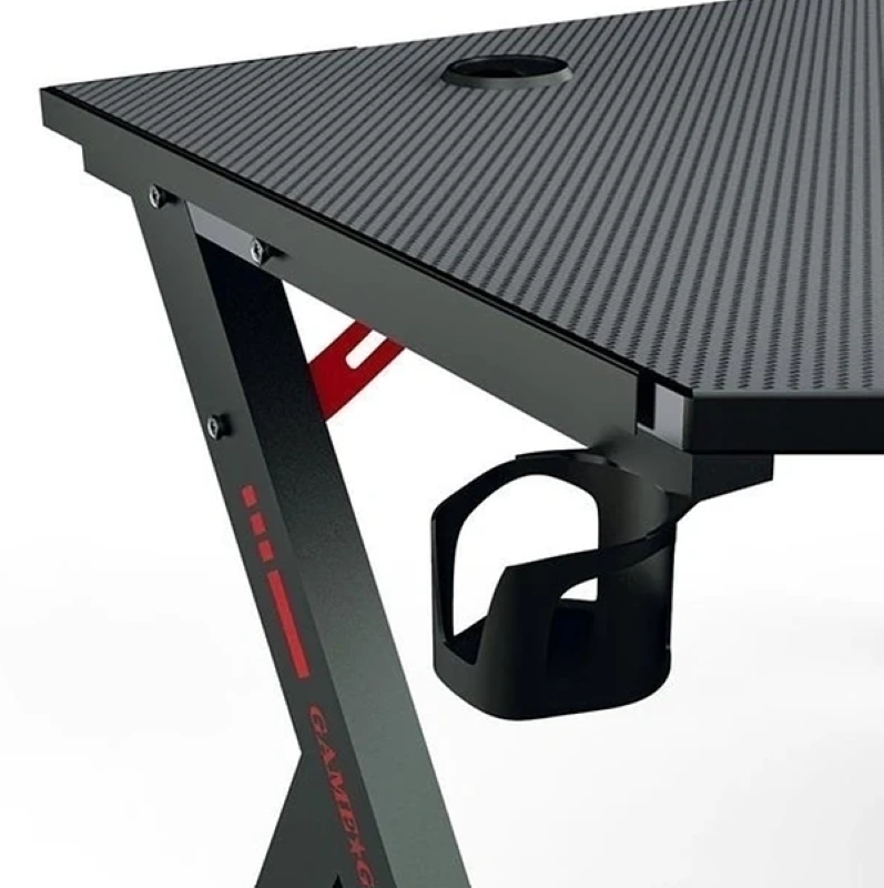 Escritorio Gamer GTC GTA 002 Con Iluminaci n Led Apoya vaso Gancho auriculares-2