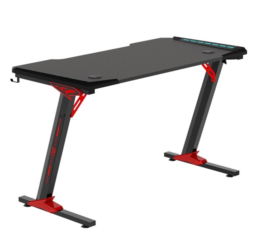 Escritorio Gamer GTC GTA 002 Con Iluminaci n Led Apoya vaso Gancho auriculares-3