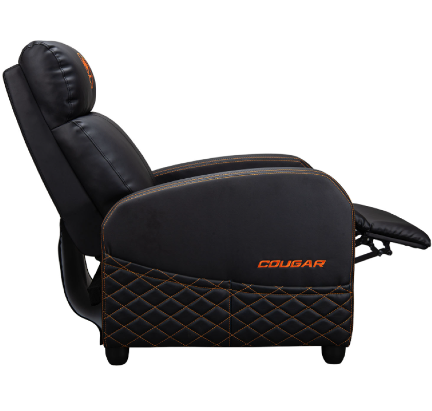 Sofa Gamer - Cougar RANGER ELITE - Soporta Máx. 135 kg - reclinado 160° - Bolsillo lateral -4