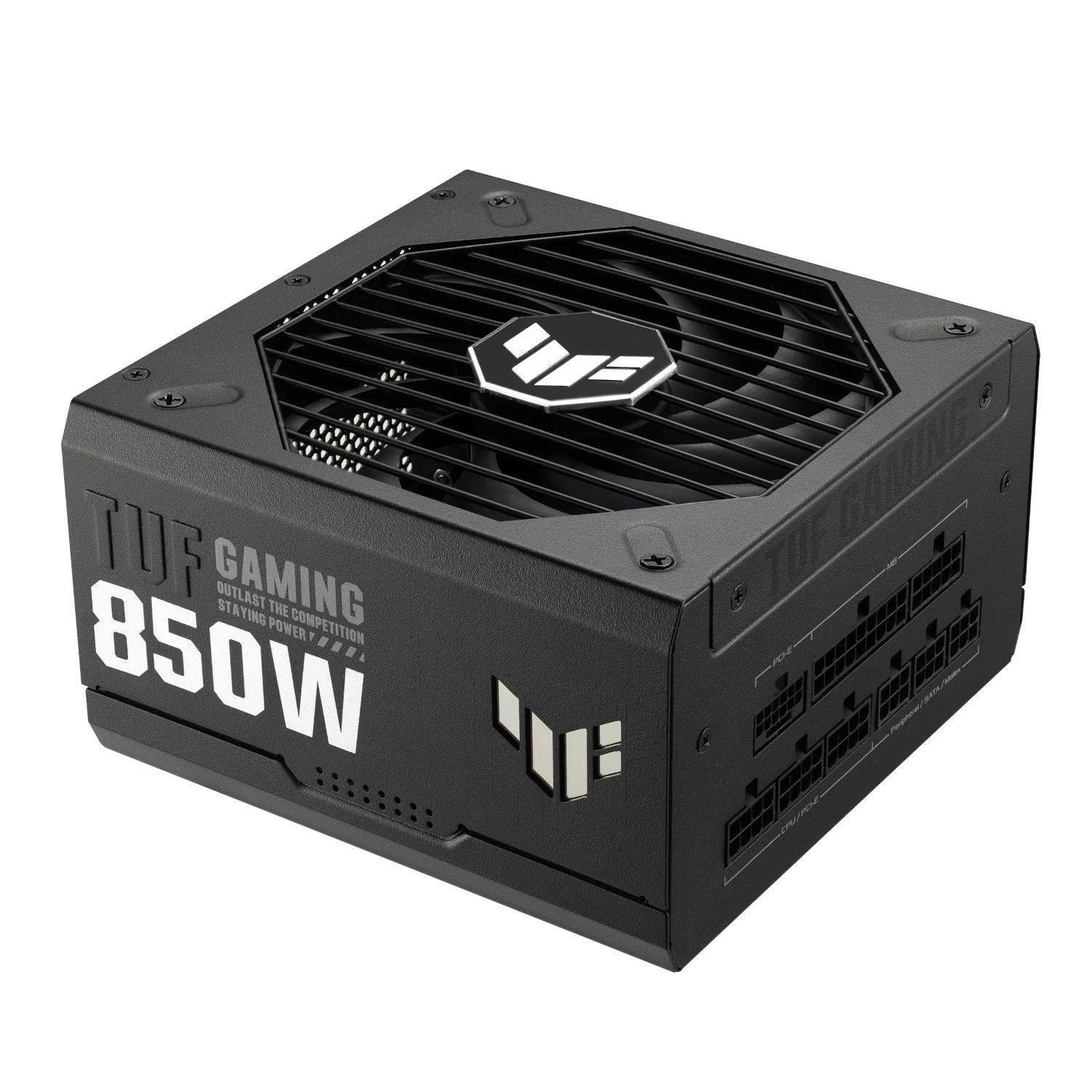 Fuente De Poder Tuf Gaming 850w 80 Pl Gold Full Modular Negro Asus-1