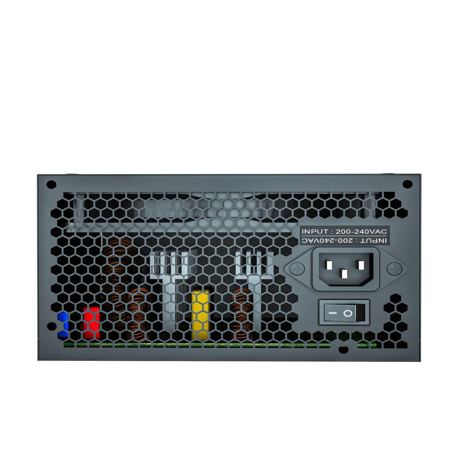 Fuente De Poder - Certificada  Esgaming Es-rgb750w 80 Bronze-6
