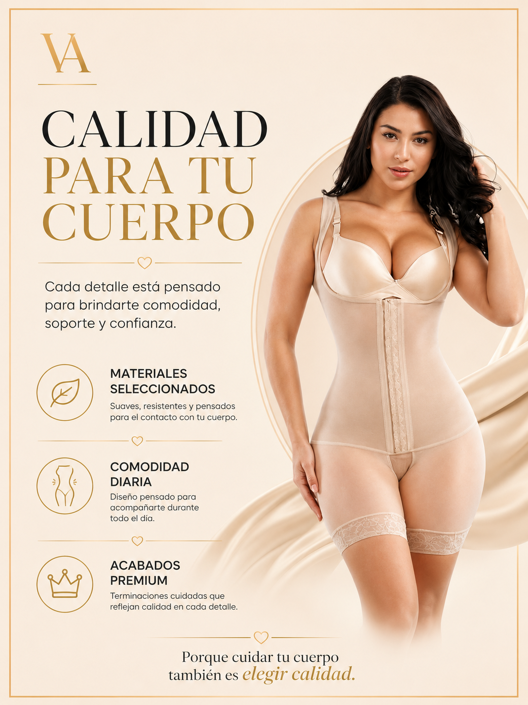 Fajas Moldeadoras Reductoras Tipo Colombianas Orma-8
