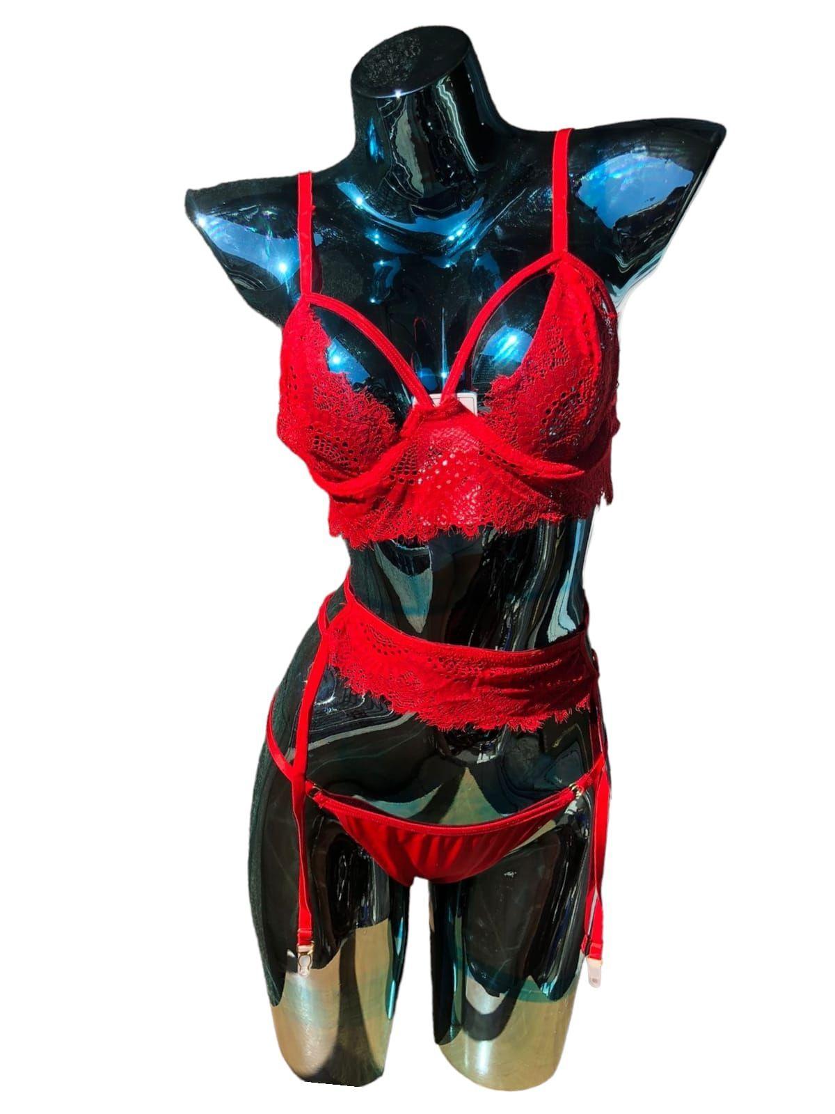 Conjunto de Lenceria con PortaLigas-0