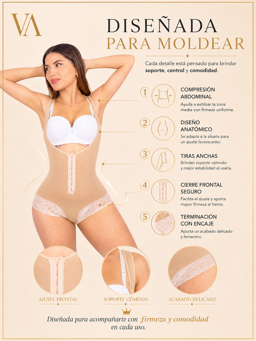 Body Premium Tiras Gruesas Moda King 100% Original-3