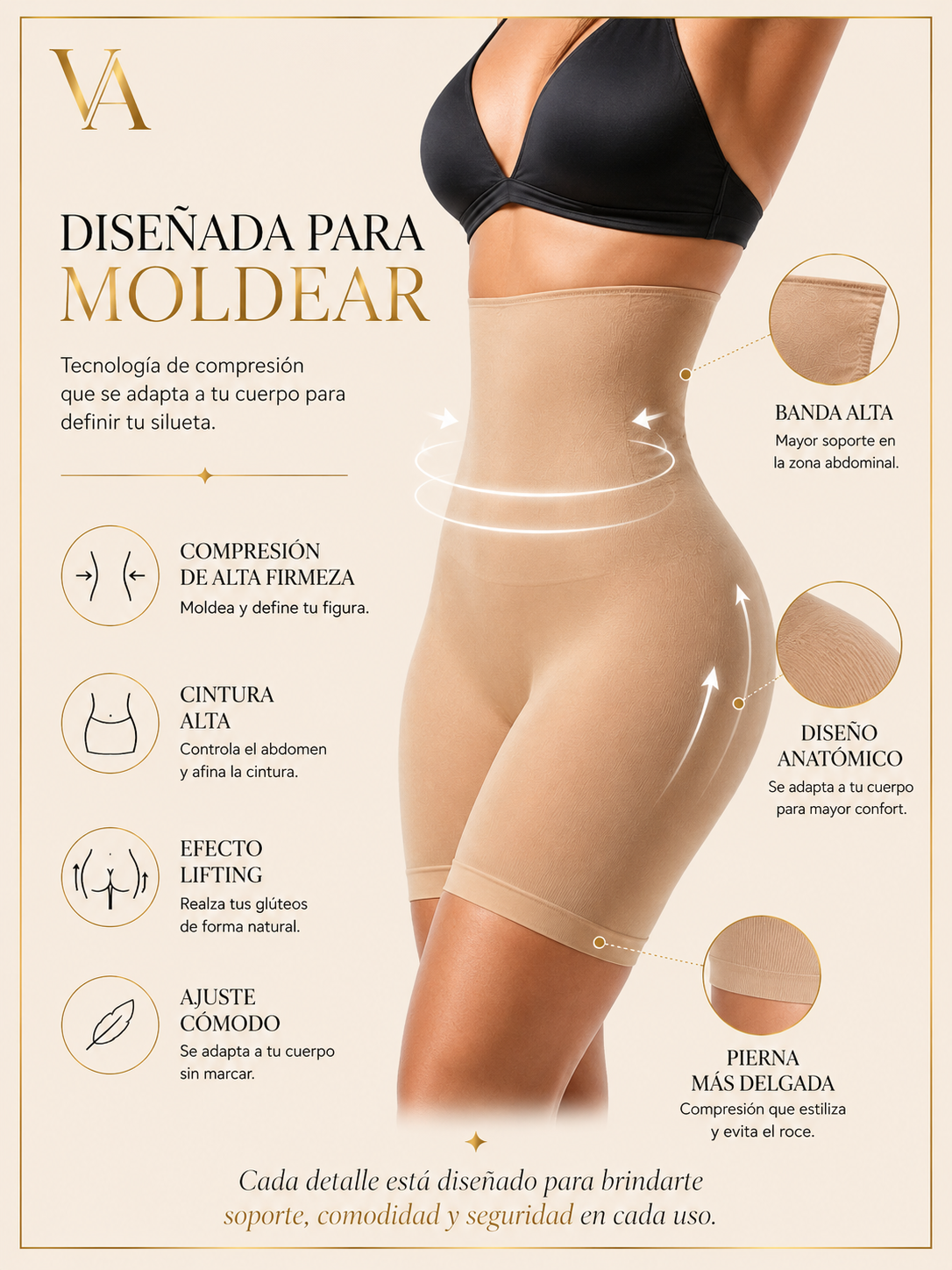 Faja Modeladora y Reductora de Mujer-5