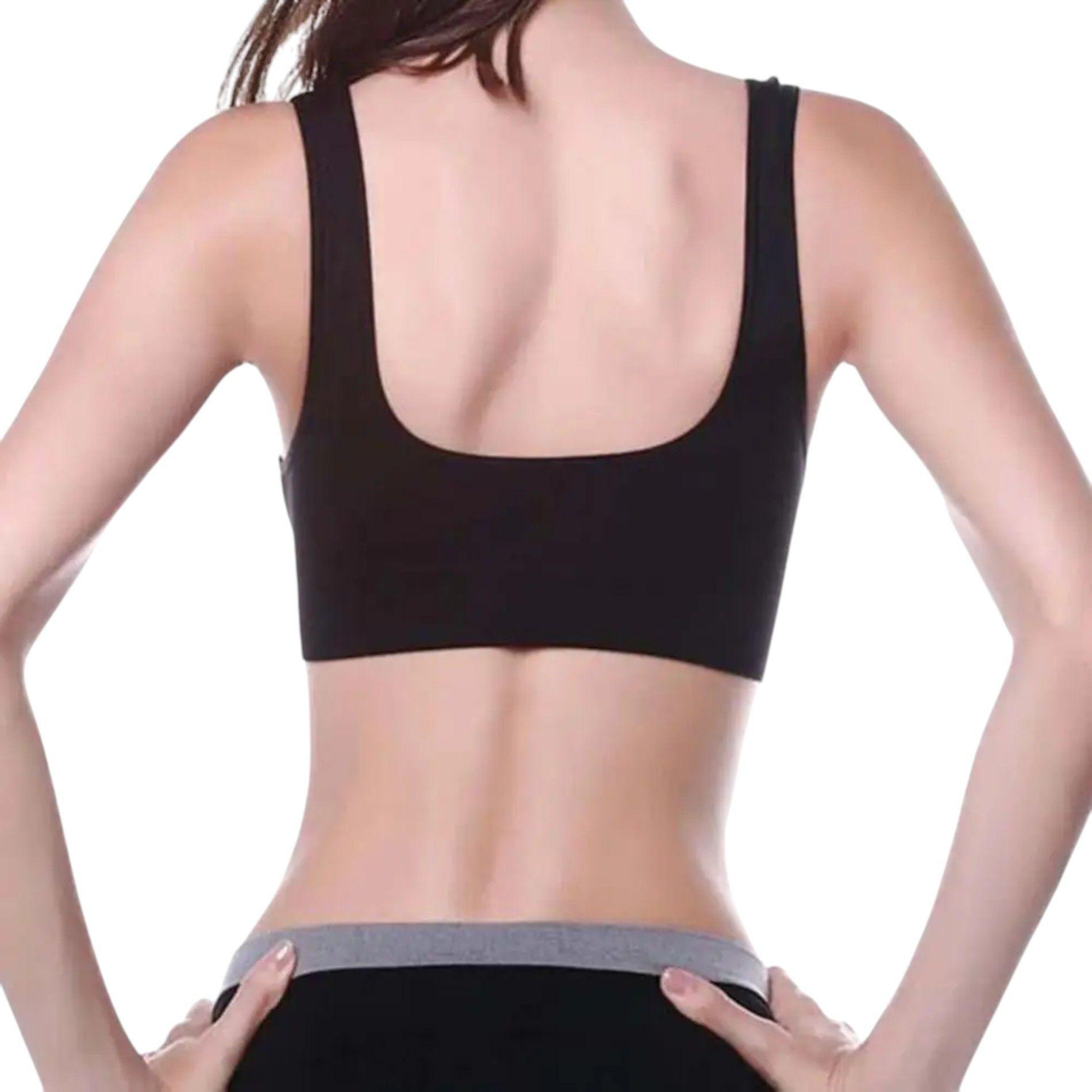 Sujetador Deportivo Con Almohadilla Para Mujer-2