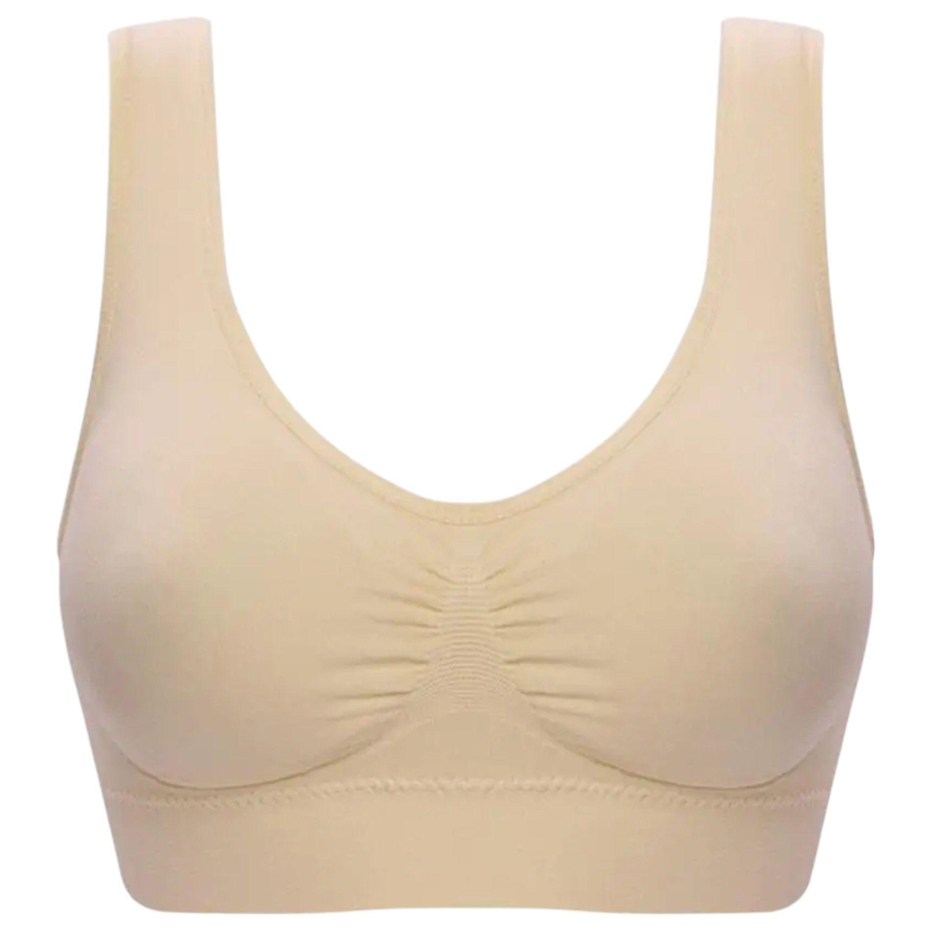 Sujetador Deportivo Con Almohadilla Para Mujer-0