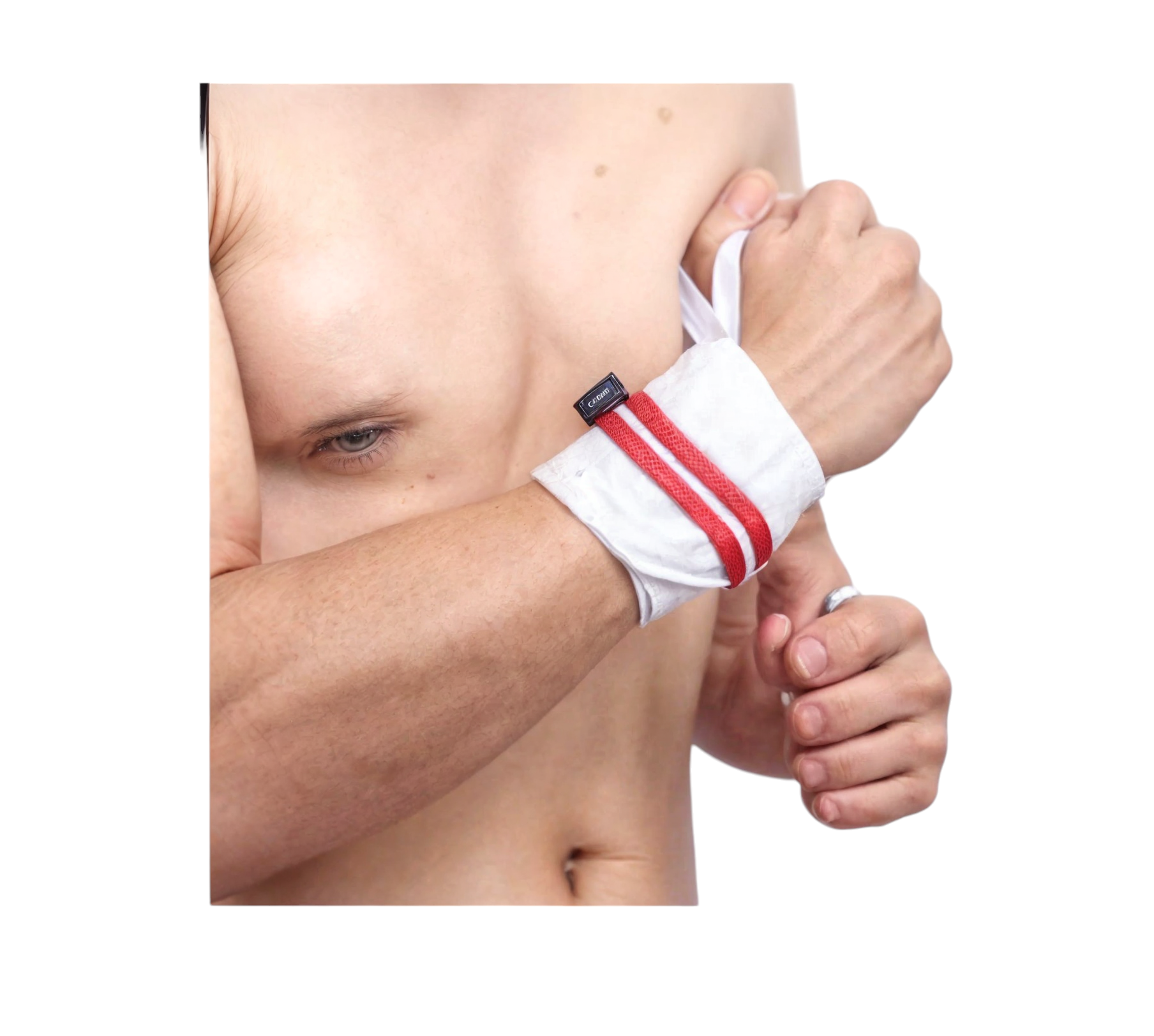 Par Muñequera Elástica Ajustable Deportiva -1