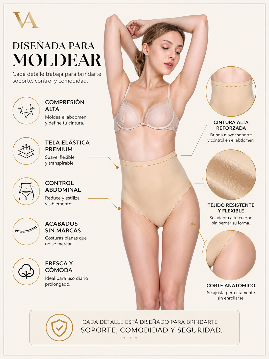 Calzon Faja Reductora Control Abdominal-6
