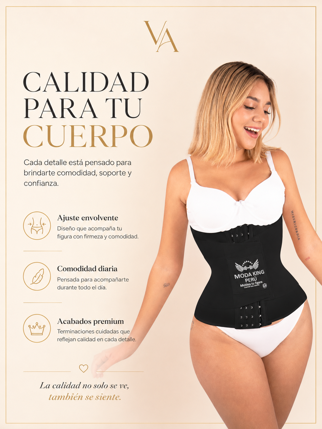 Faja Cinturilla Sauna De Neopreno Unisex Moda King Perú -5