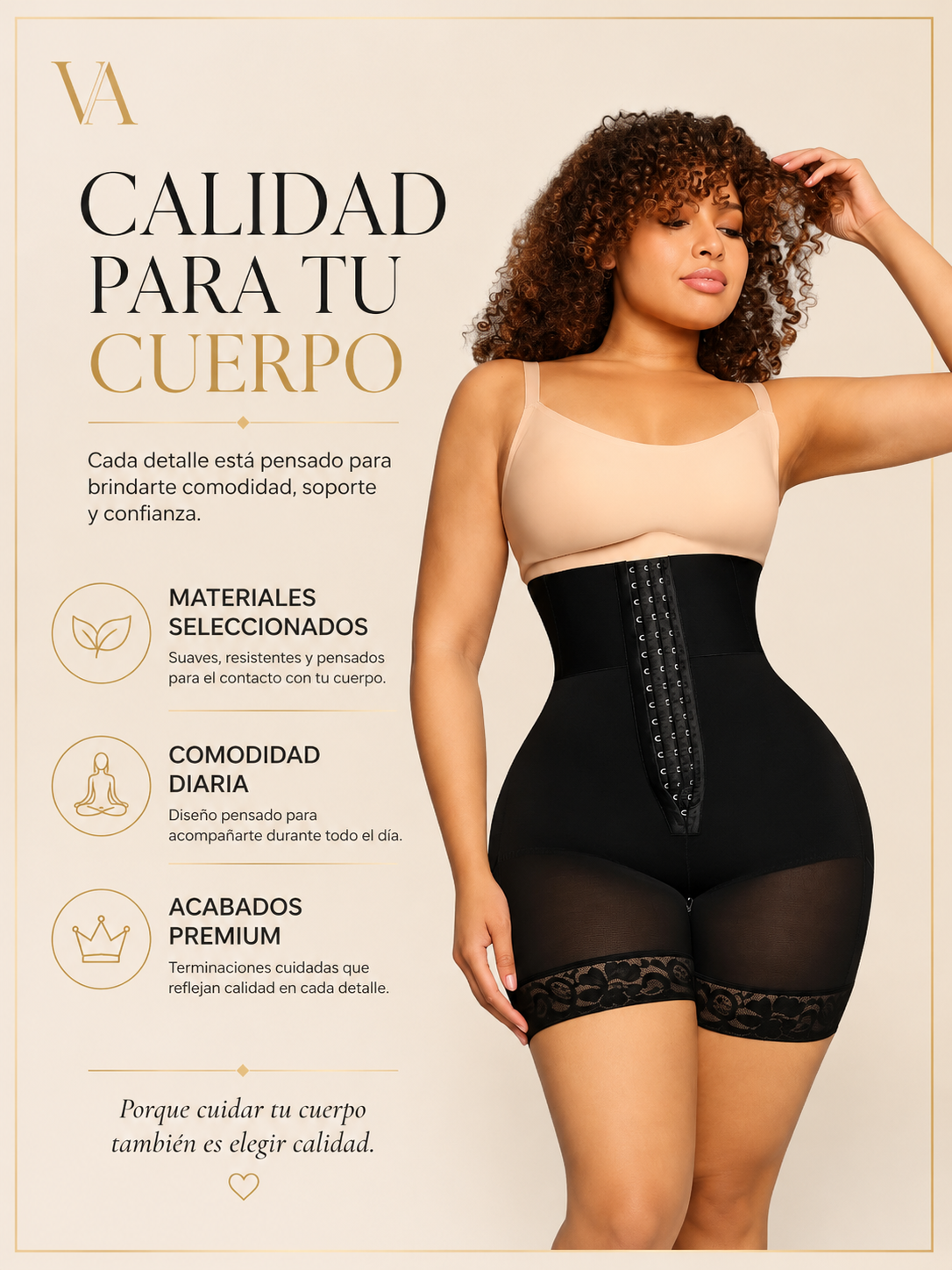 Faja Moldeadora de Cintura Alta con Realce de Gluteos-6