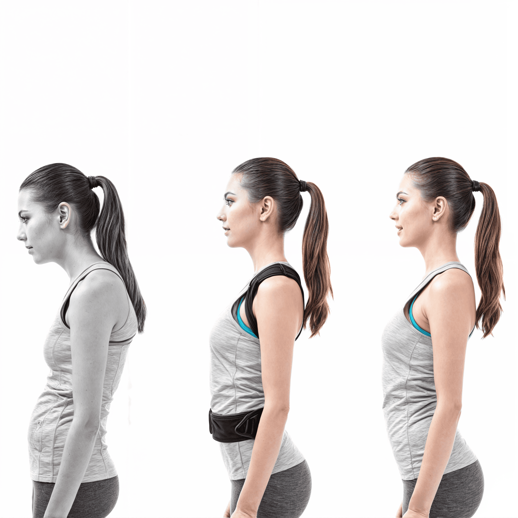 Faja Corrector Postura Espalda Lumbar-5