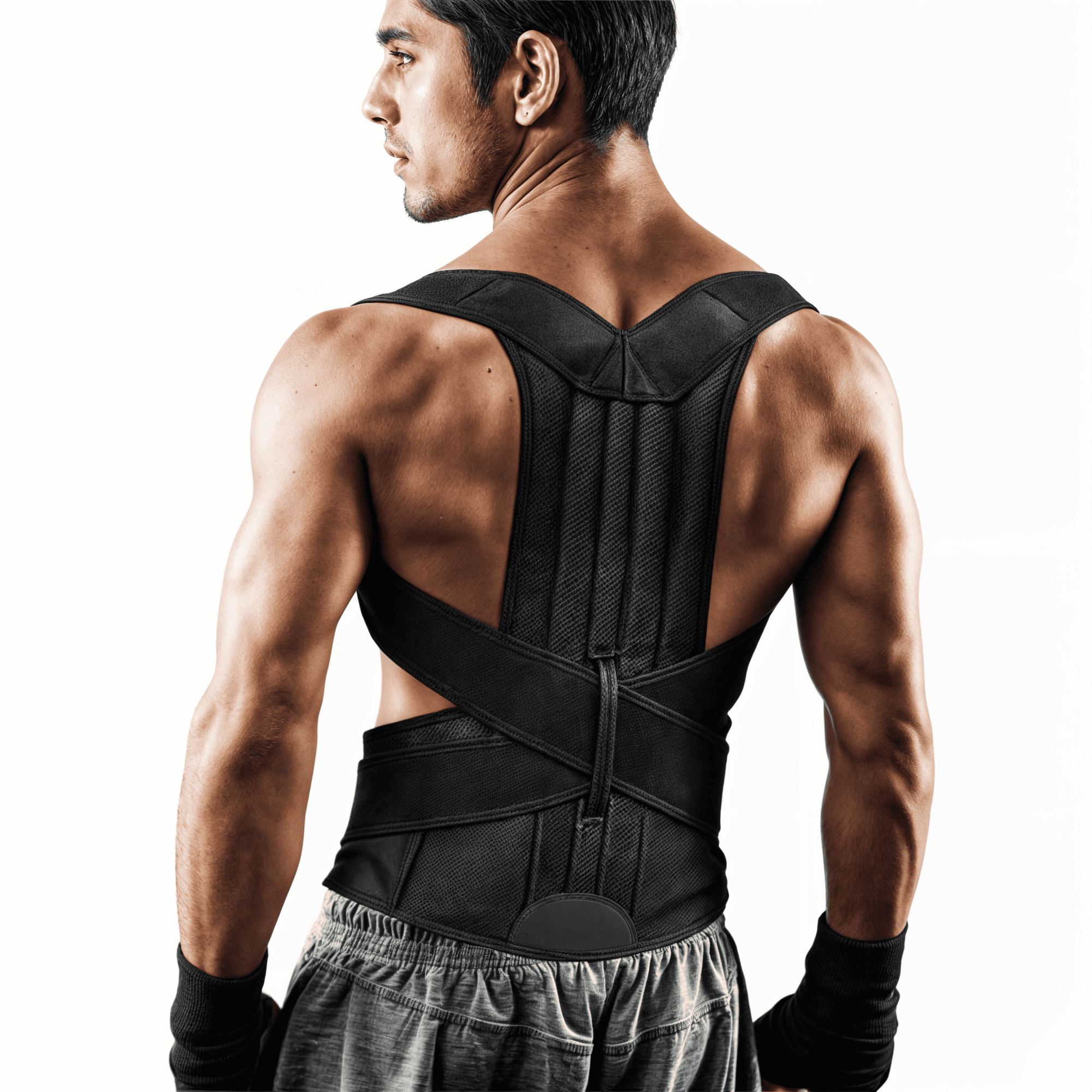 Faja Corrector Postura Espalda Lumbar-6