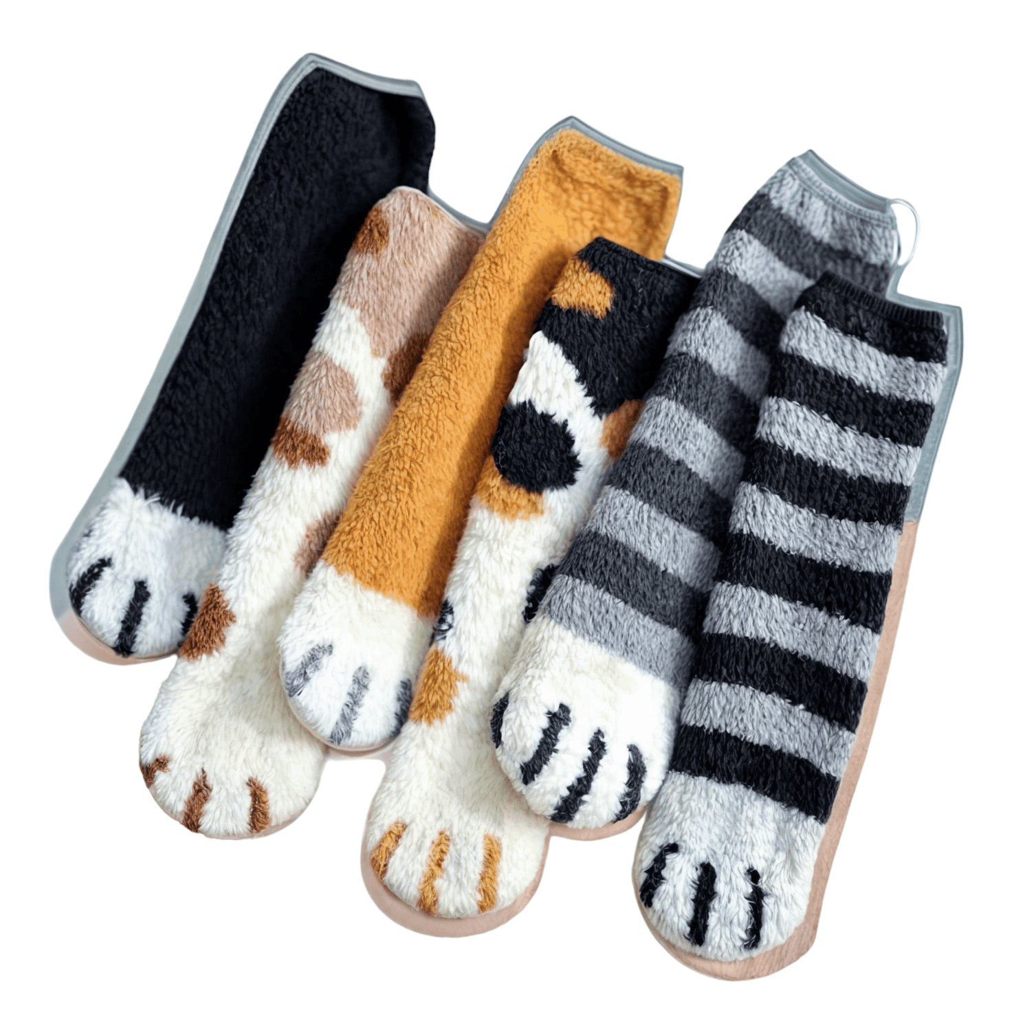 Pack 12 Calcetines Polar Modelo  Pata de Gato-1