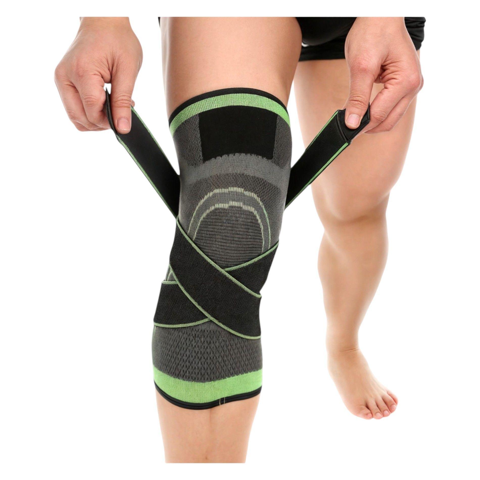 Venda Elástica Para Rodilla Con Velcro Ajustable-4