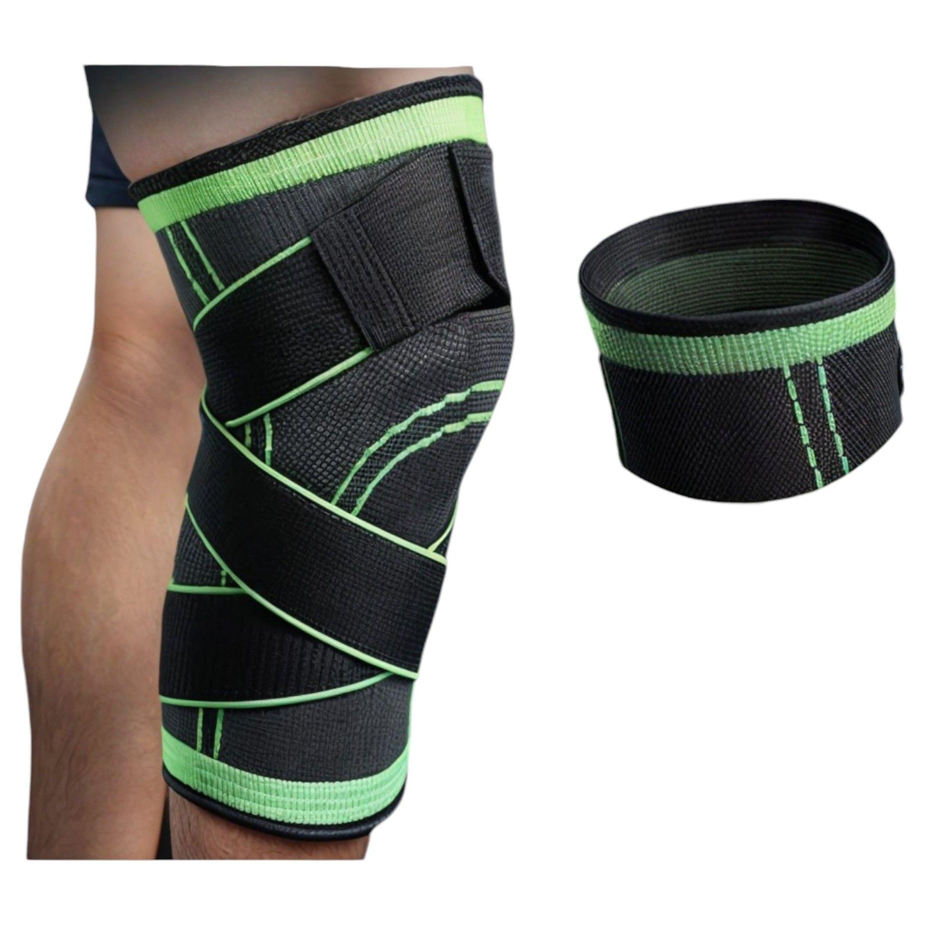 Venda Elástica Para Rodilla Con Velcro Ajustable-5