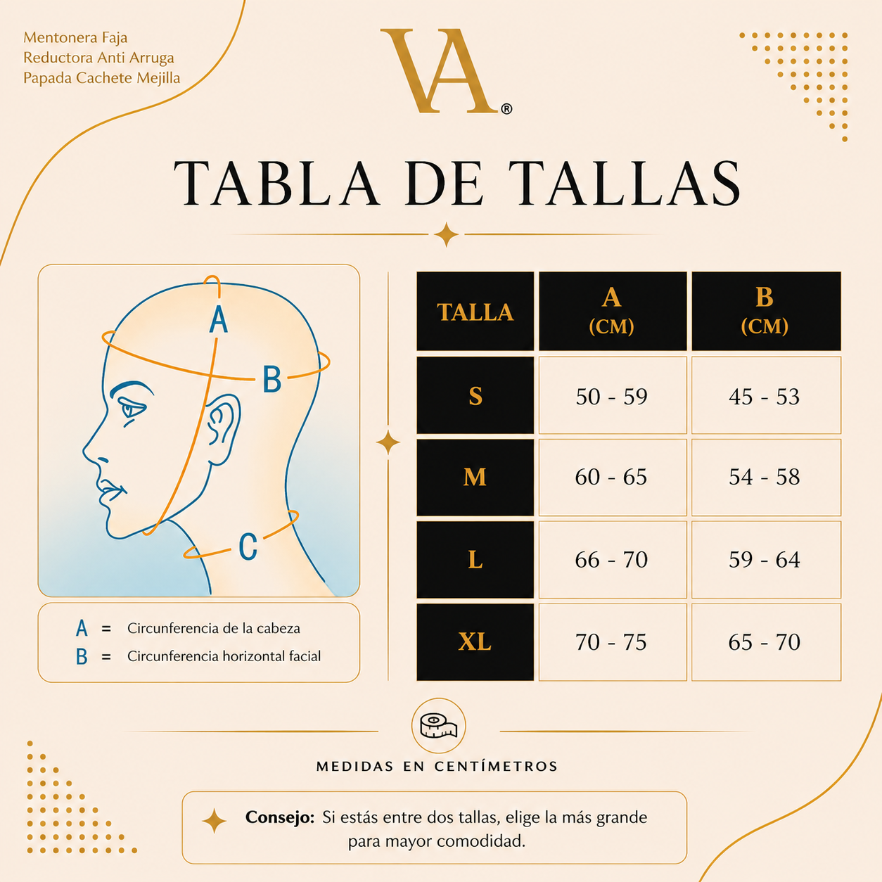Mentonera Faja Reductora Anti Arruga Papada Cachetes Mejilla-1