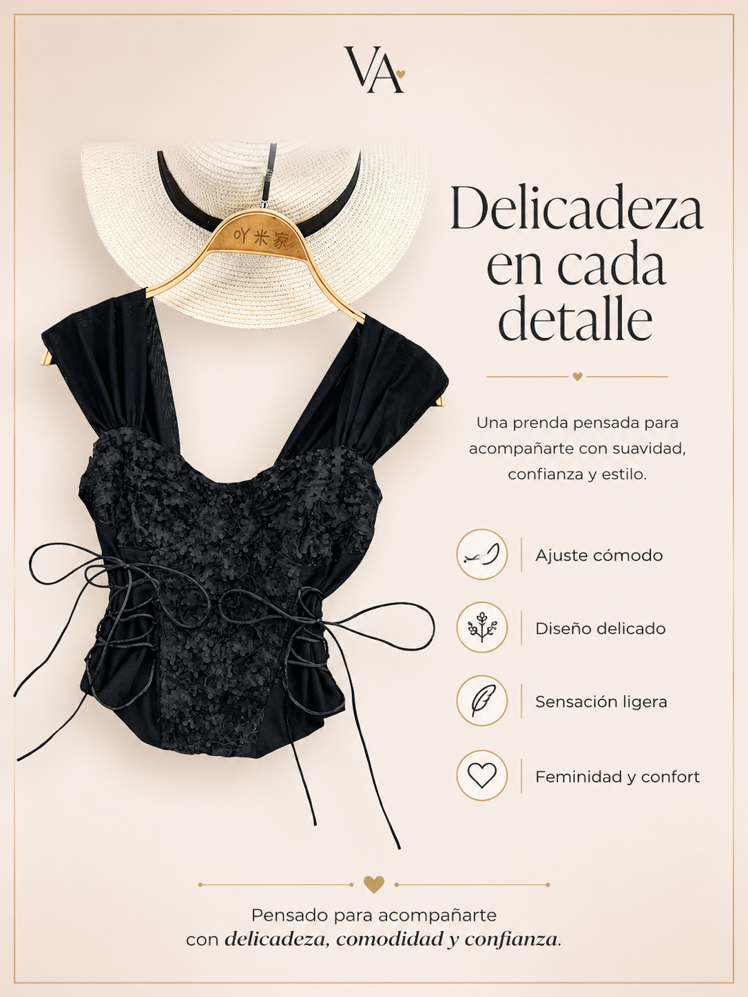 Crop Top De Moda Con Encaje Y Mangas Cortas-2