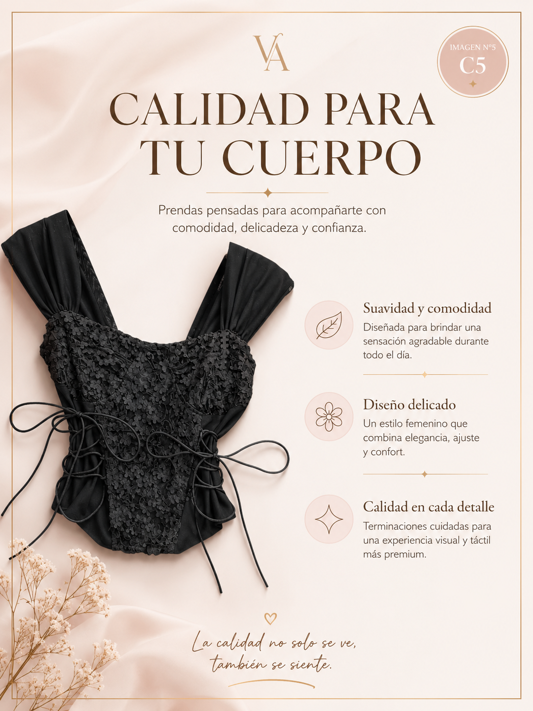 Crop Top De Moda Con Encaje Y Mangas Cortas-4