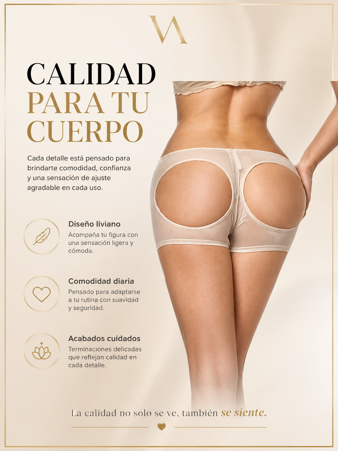 Short Levanta Gluteos Modela Realza Livianos-6