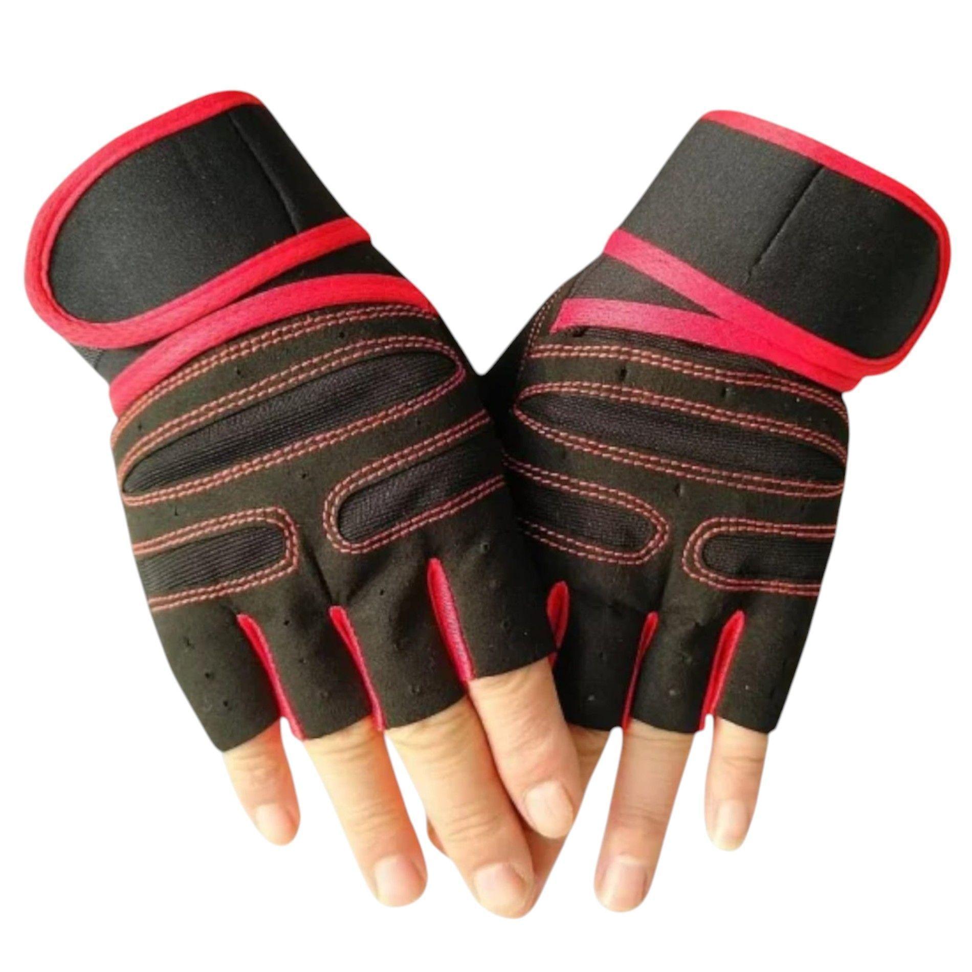 Guantes De Gimnasio Ejercicio Pesas Treking Multifuncional-0