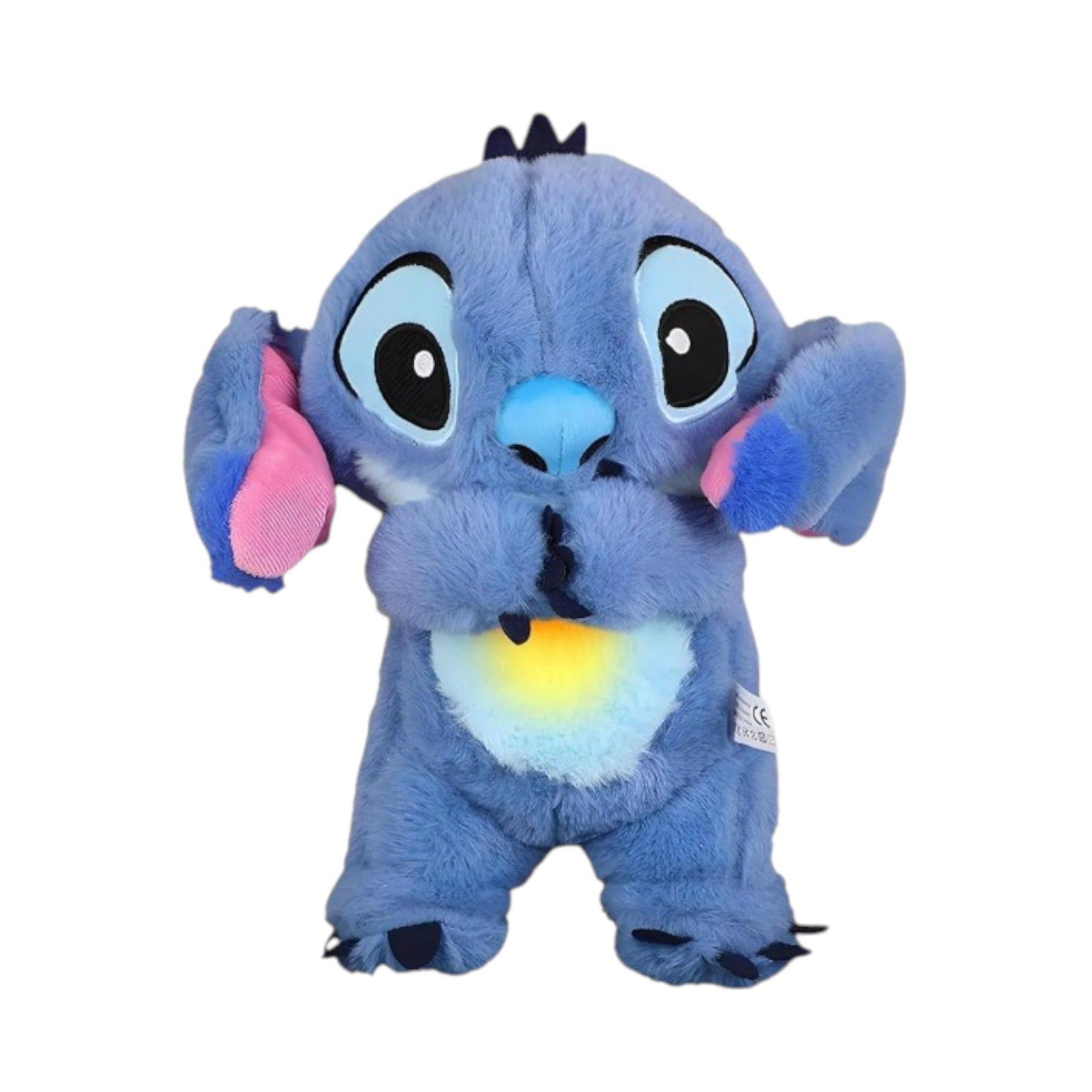 Peluche Stich Que Respira Música Y Luces Para Dormir-3