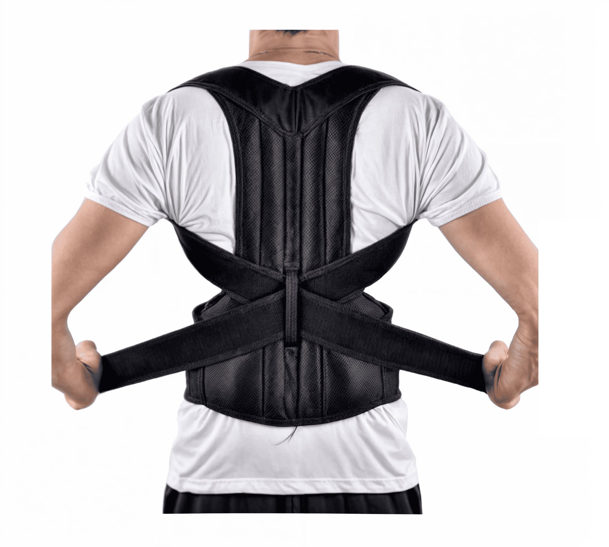 Faja Corrector Postura Espalda Lumbar Unisex-1