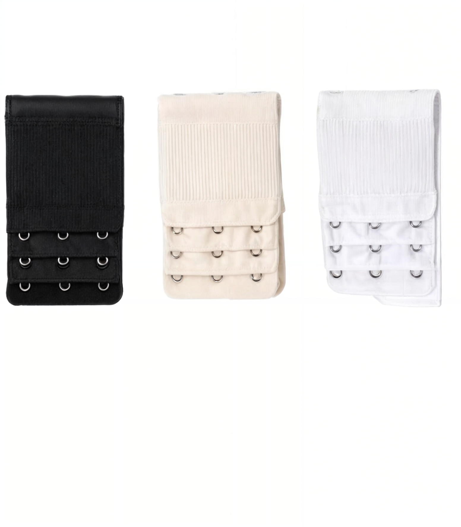 Pack X3 Extensores Para Sostén De Mujer 3 Broches-0