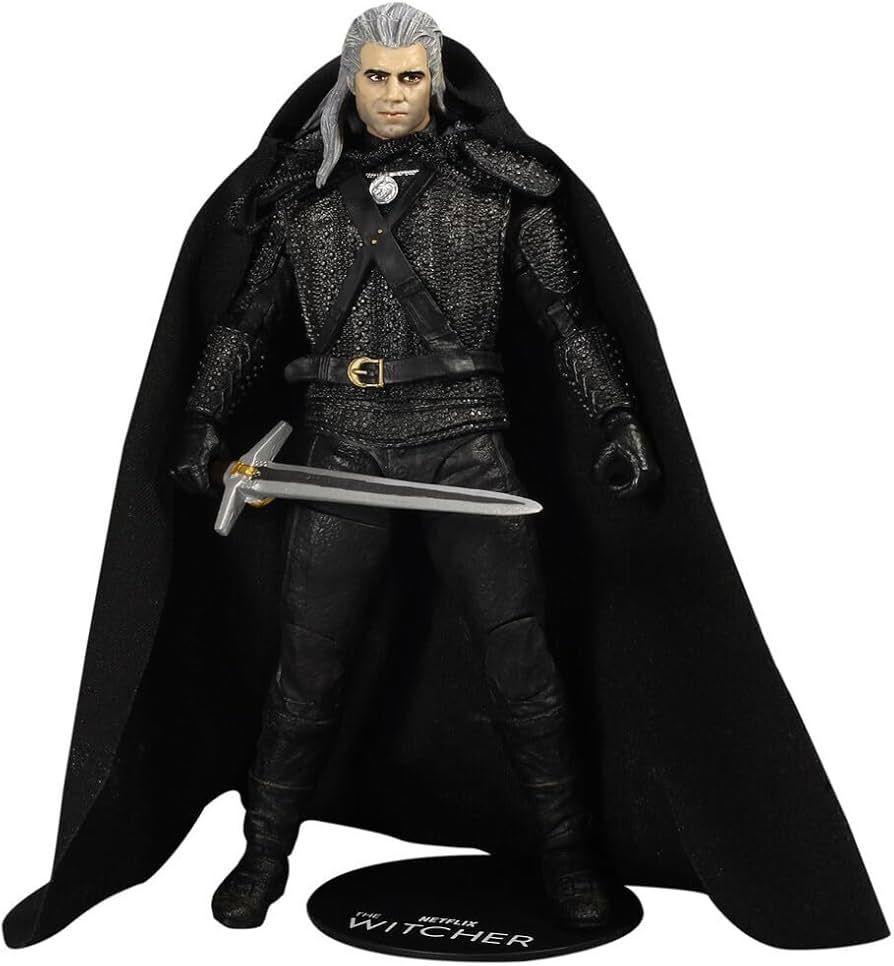 Figura Geralt Of Rivia The Wircher Netflix -3