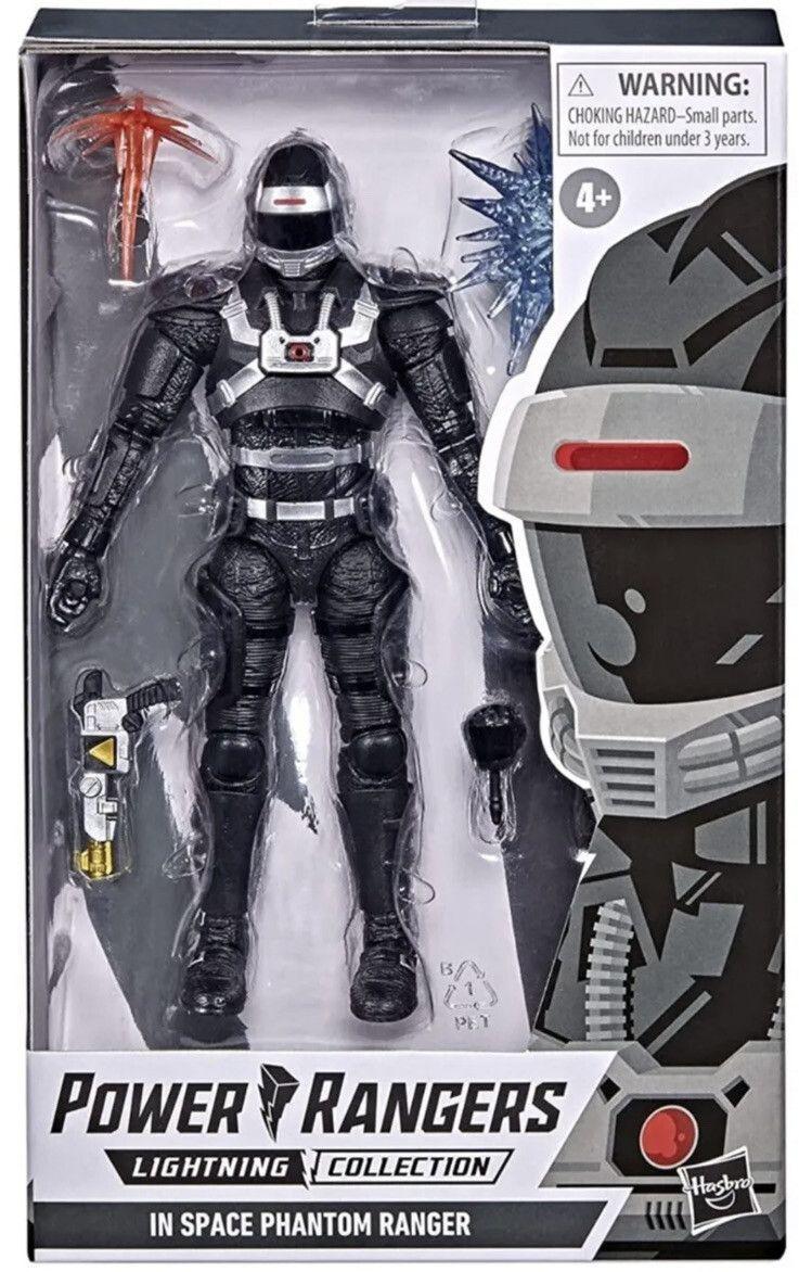 Figura In Space Phantom Ranger Power Ranger Lightning Collection Hasbro-0