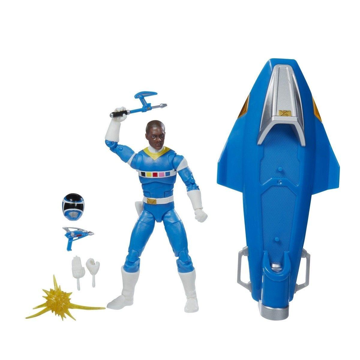 Figura In Space Blue Ranger Power Ranger Lightning Collection Hasbro-1