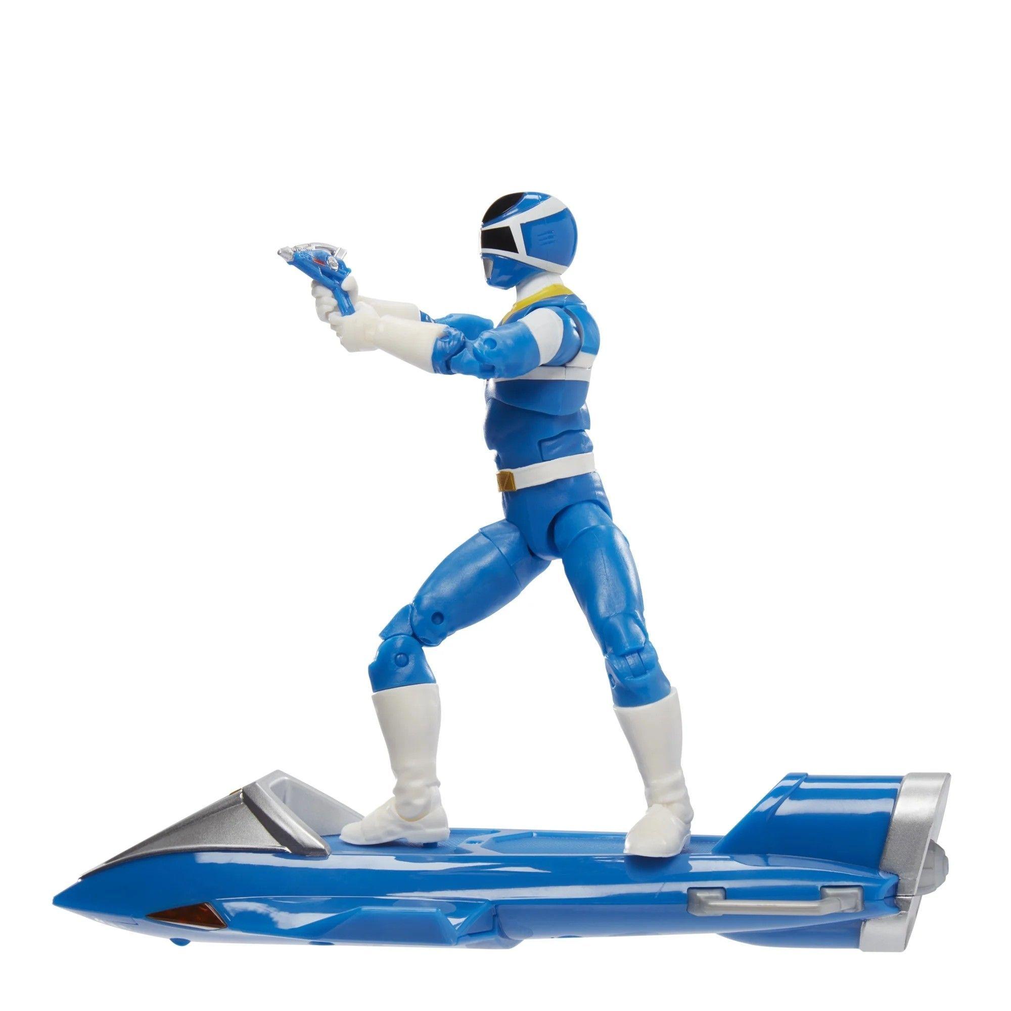 Figura In Space Blue Ranger Power Ranger Lightning Collection Hasbro-3