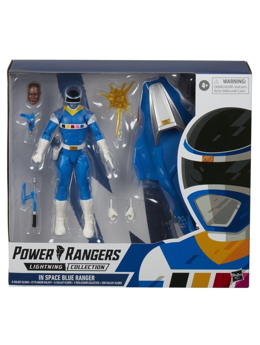 Figura In Space Blue Ranger Power Ranger Lightning Collection Hasbro-0