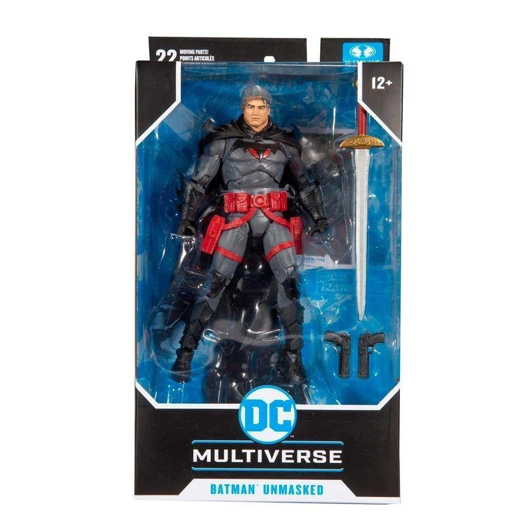 Figura batman Unmasked Flashpoint Dc Multiverse -0