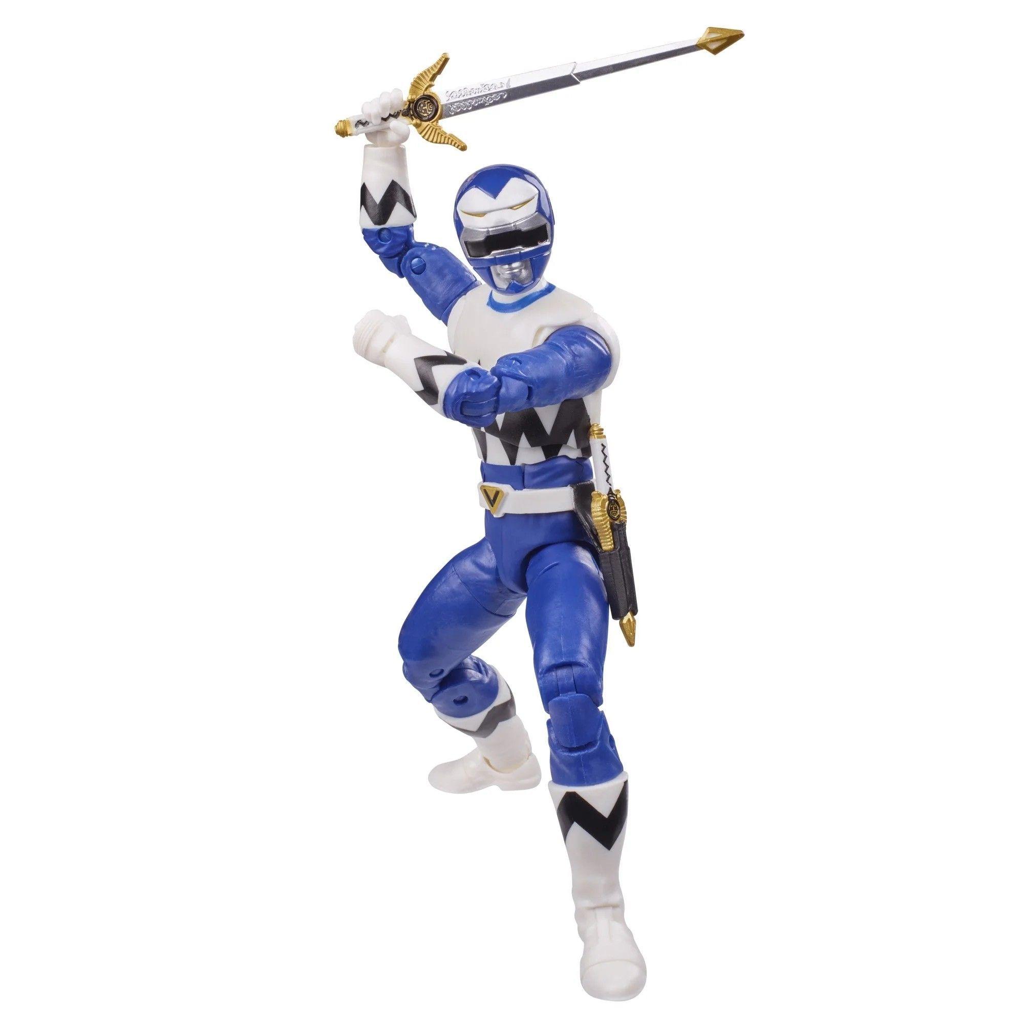 Figura Lost Galaxy Blue Ranger Power Ranger Lightning Collection Hasbro-2