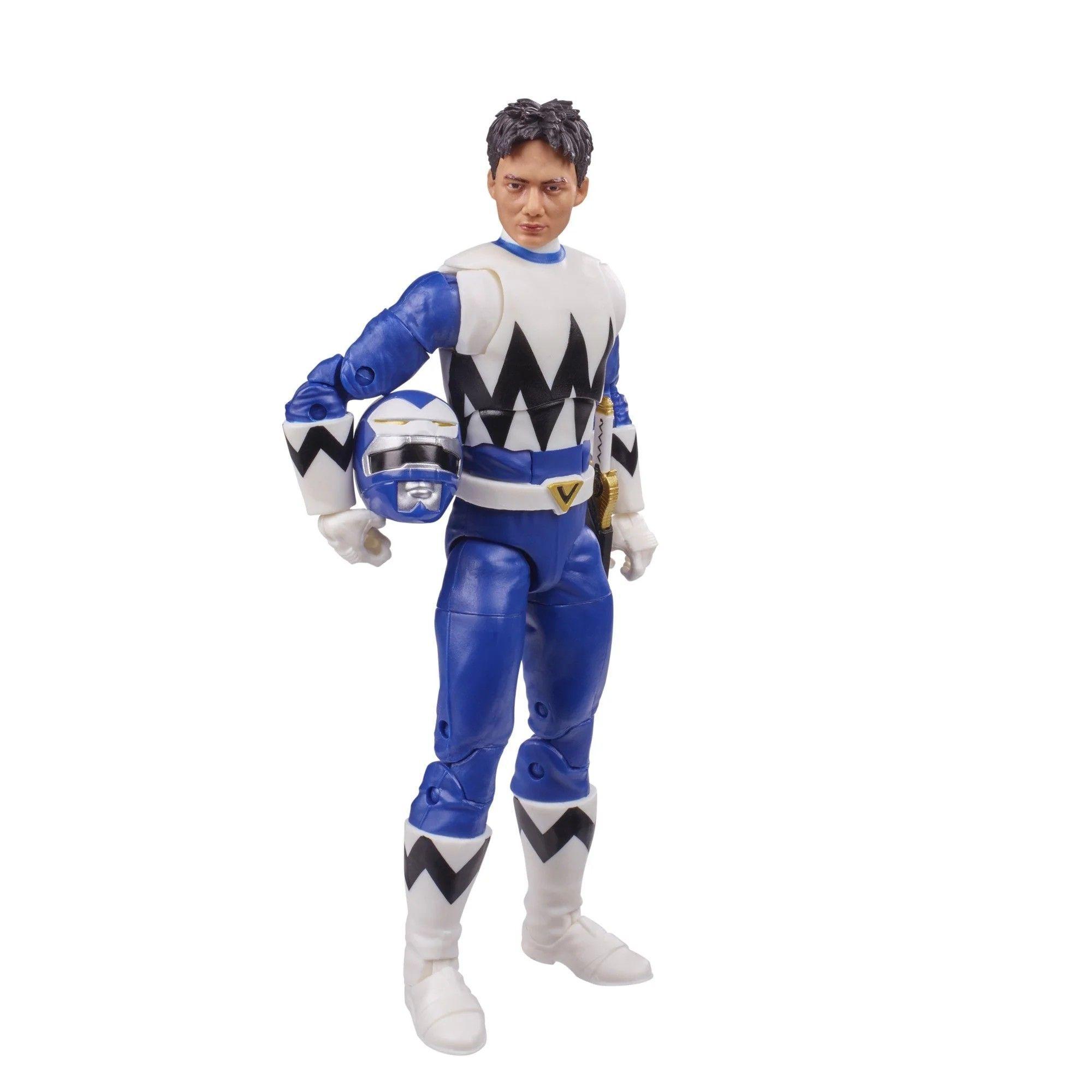 Figura Lost Galaxy Blue Ranger Power Ranger Lightning Collection Hasbro-3
