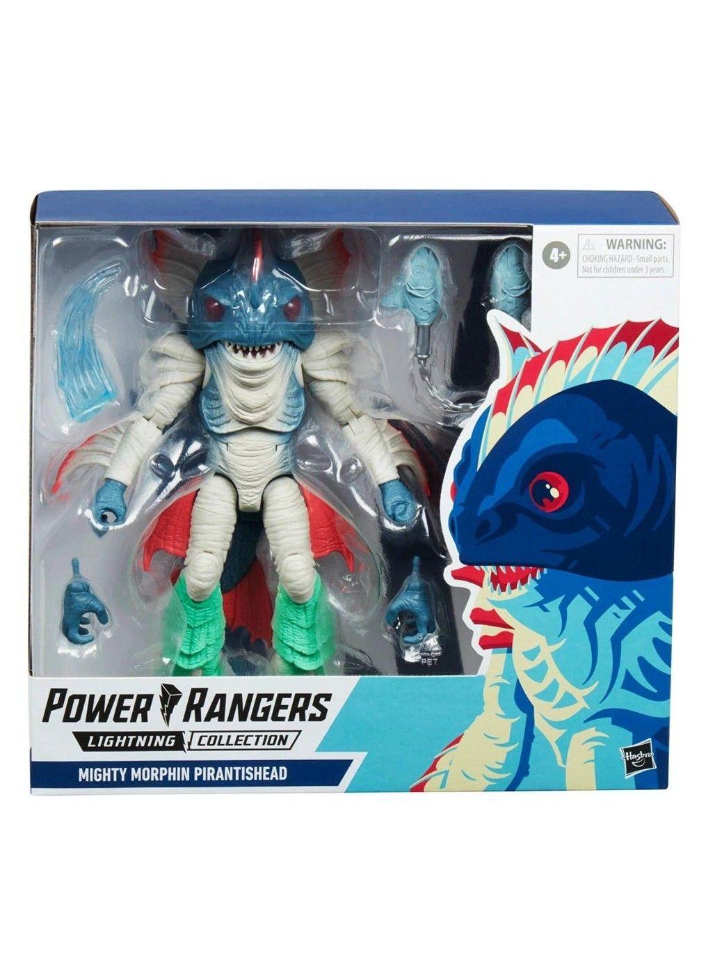 Figura Mighty Morphin Pirantishead Power Ranger Lightning Collection Hasbro-0