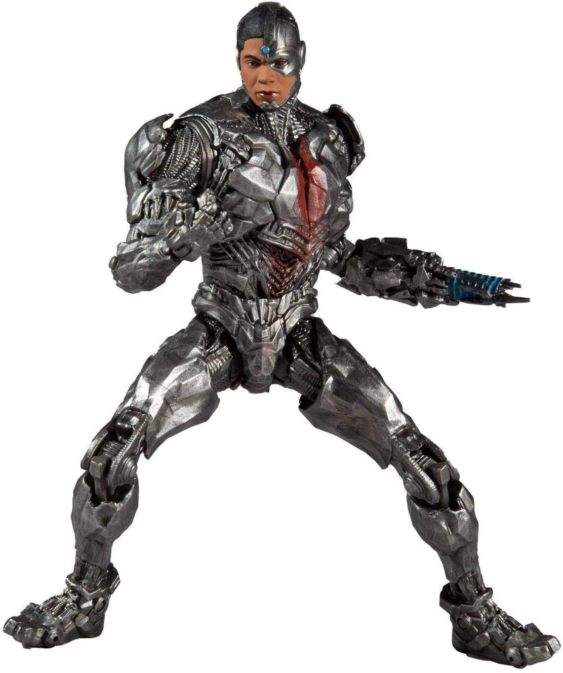 Figura Cyborg Justice League Dc Multiverse Mcfarlane -2
