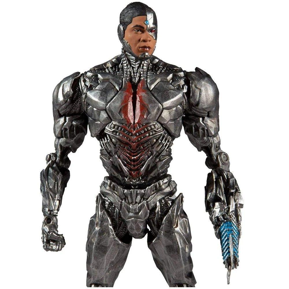Figura Cyborg Justice League Dc Multiverse Mcfarlane -3