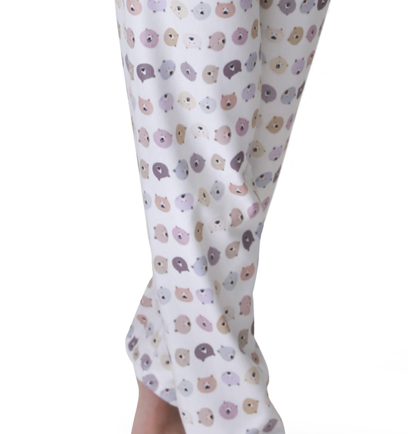 Pijama Oso Bordado Polar-2