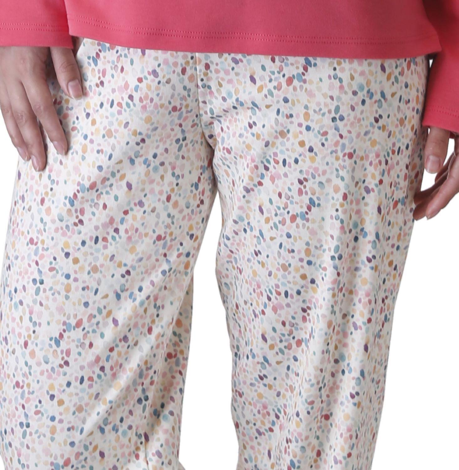 Pijama Perro Bordado Gamuza-2