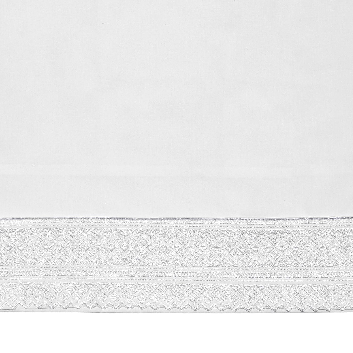 Juego de  Sábnas Broderie 180H Blanca King-1