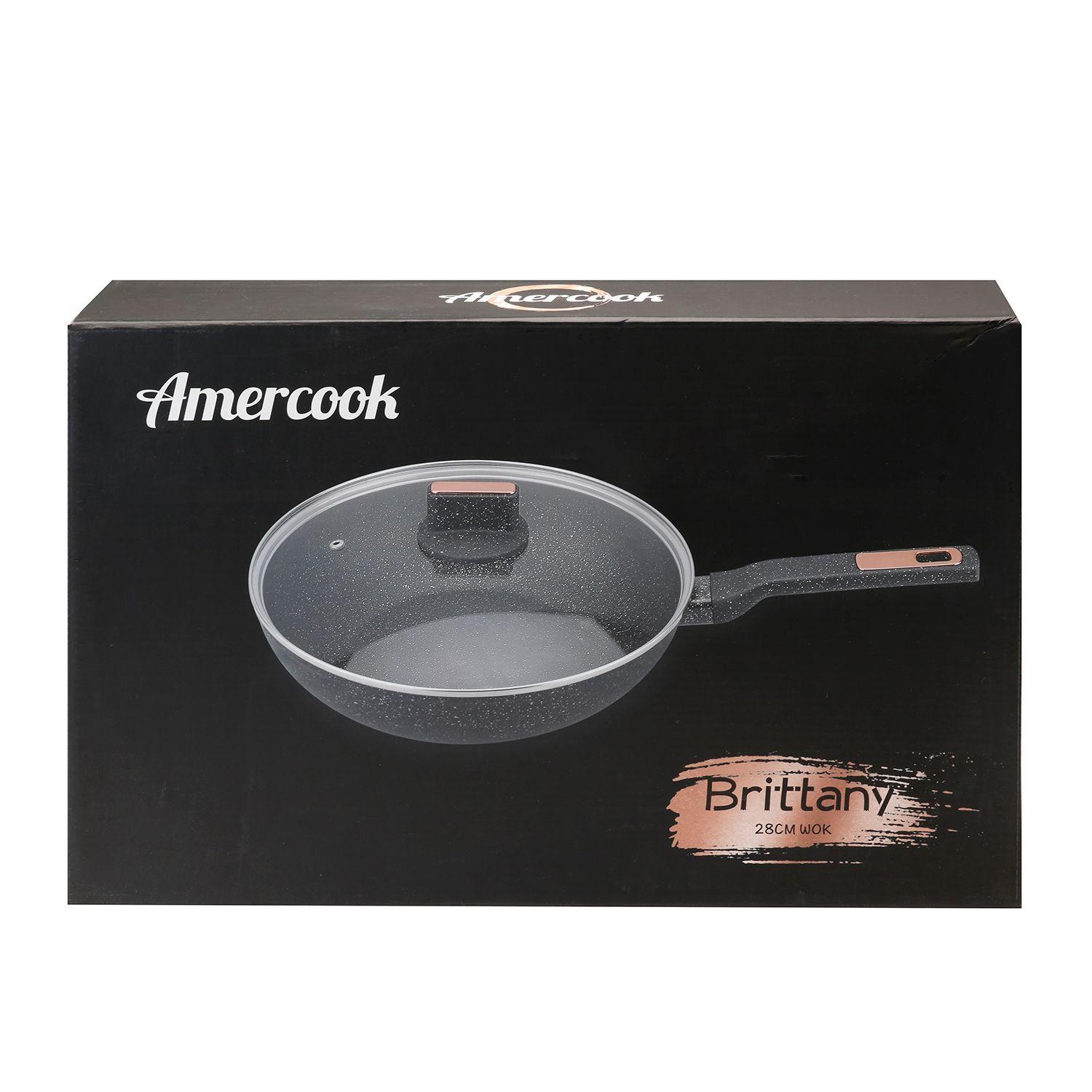 Wok Aluminio Forjado 28 cm Brittany-2