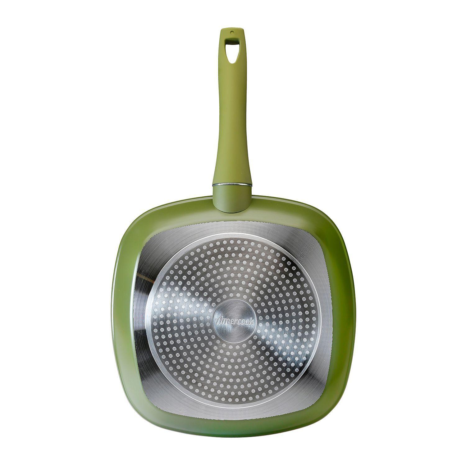Grill de Aluminio Fundido 28 cm Olive-2