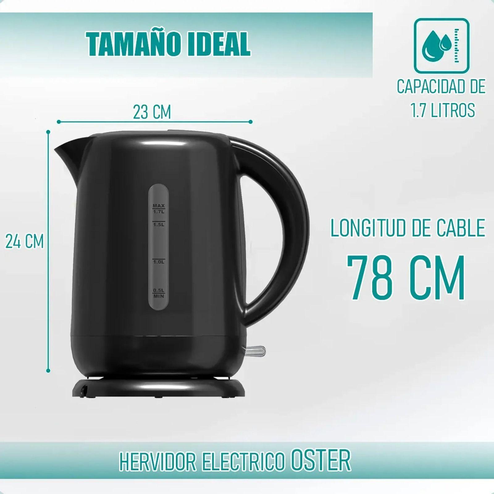 Hervidor El ctrico 1 7 Litros Oster Hervidores De Agua Hervidor Autom tico-4