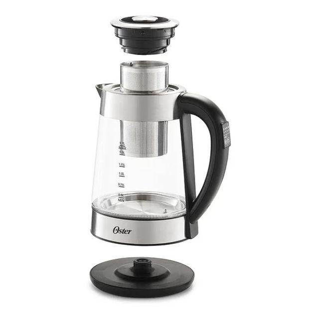 Hervidor De Vidrio Oster Hervidor Hervidor E Infusor De Té Oster Hervidor De Cero Inoxidable Hervido-1