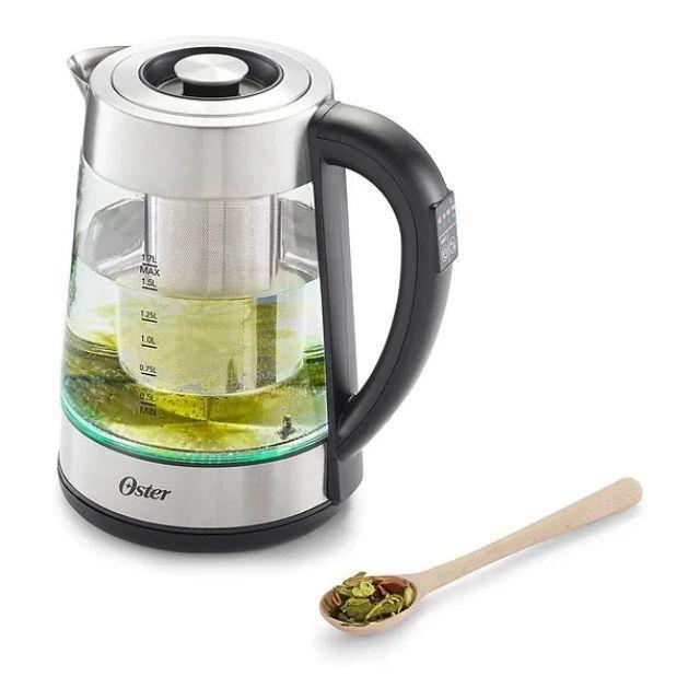 Hervidor De Vidrio Oster Hervidor Hervidor E Infusor De Té Oster Hervidor De Cero Inoxidable Hervido-2