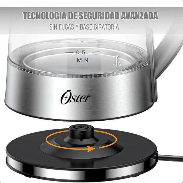 Hervidor De Vidrio Oster Hervidor Hervidor E Infusor De Té Oster Hervidor De Cero Inoxidable Hervido-3