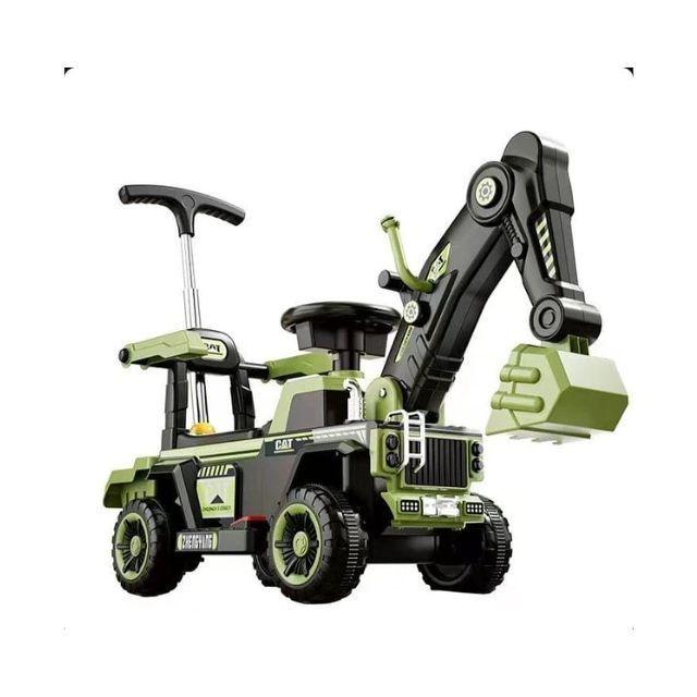 Corre Pasillo Excavadora Eléctrica Montable Para Niños-0
