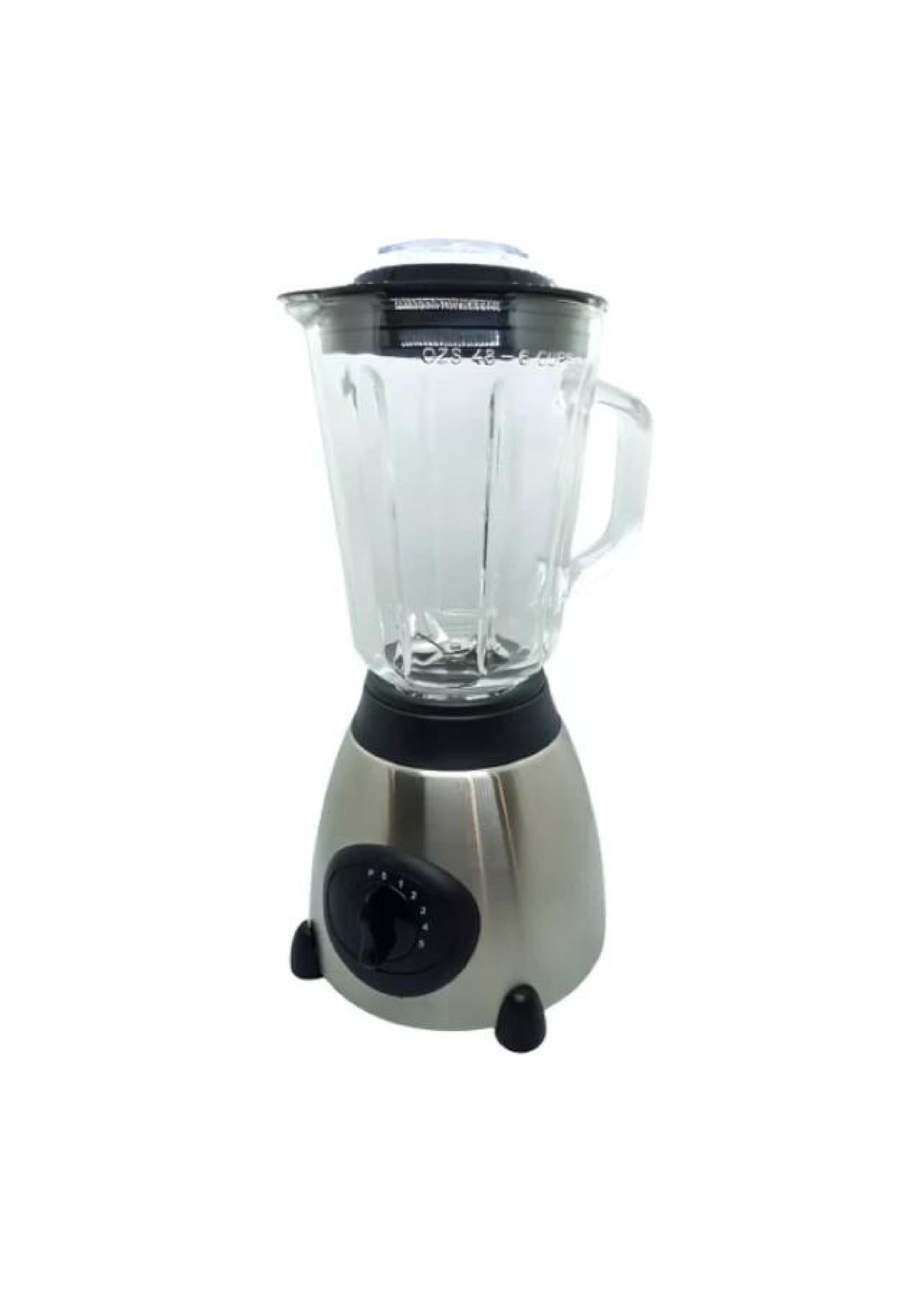 Licuadora Hoffmans 2 en 1 Velocidades 800 Watts Vaso de Vidrio 1,5 Litros 220v-0